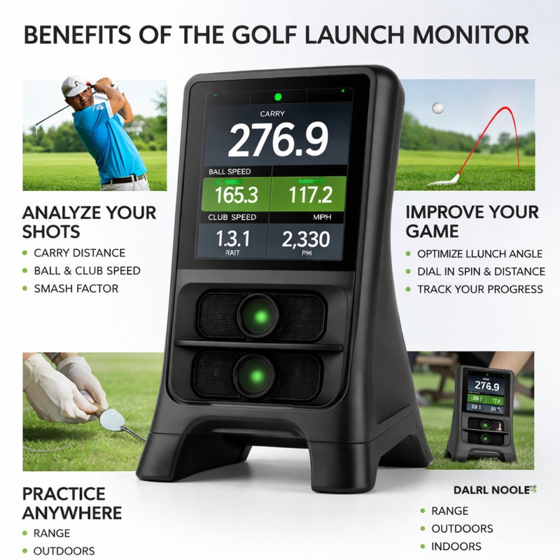 DuoRadar Studio Launch Monitor